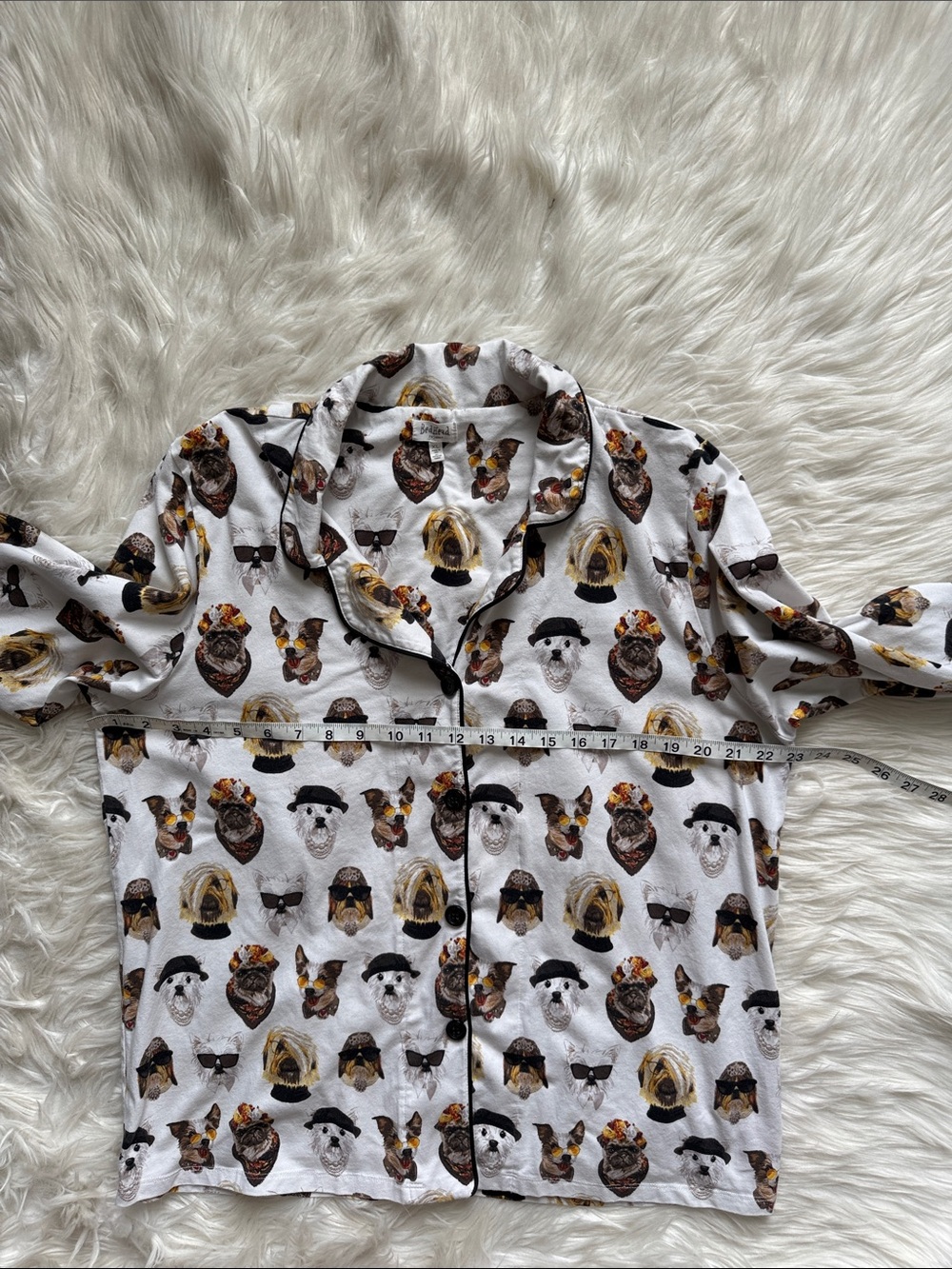 BedHead 2 piece Set Pajamas with Dogs Print Size XL - Picture 5 of 12